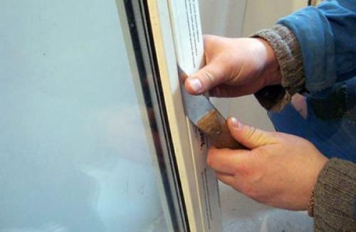 Как снять штапики с двери. Как снять штапик с пластиковой двери