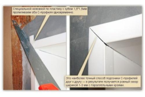 Как снять уголки с пластиковых окон. Монтаж пластикового уголка на откос пластикового окна