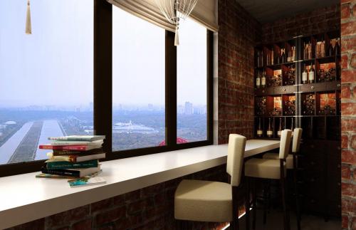 Как сделать балкон своими руками. Отделка стен 03