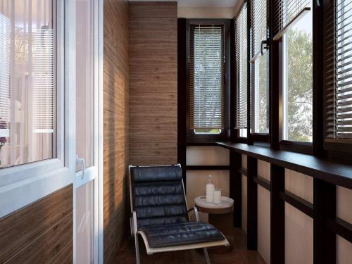 Как сделать балкон своими руками. Отделка стен 01