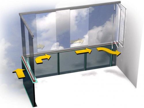 Безрамное остекление балкона своими руками. Эксплуатационные характеристики безрамного остекления