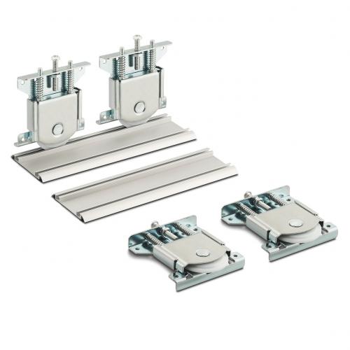 Направляющие для раздвижных створок. Компоненты раздвижной системы и требования к направляющим для дверей-купе 12