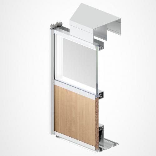 Направляющие для раздвижных створок. Компоненты раздвижной системы и требования к направляющим для дверей-купе 04