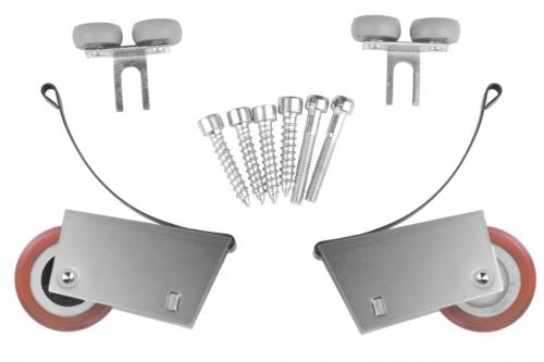 Направляющие для двери купе. Основные виды и материалы направляющих для дверей шкафа-купе