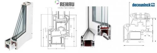 Сравнение профилей REHAU. Сравнение профилей Deceuninck и Rehau по характеристикам