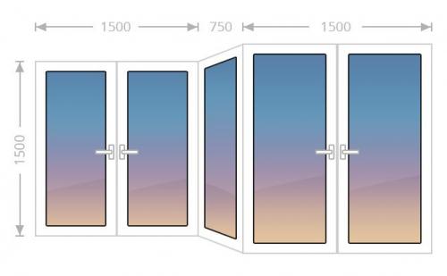 Остекление балконов и лоджий окнами rehau. Теплое остекление балконов 03