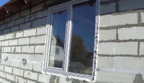 Установка пластиковых окон своими руками в пеноблоке. Установка окон в газобетонный дом