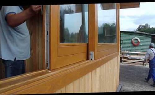 Раздвижные окна из поликарбоната. Виды поликарбоната 01