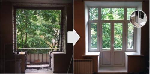 Демонтаж балконного блока. Замена балконного блока – этапы монтажных работ