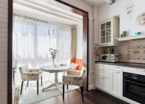 Объединение лоджии с кухней в монолитном доме. Что говорит закон о совмещении