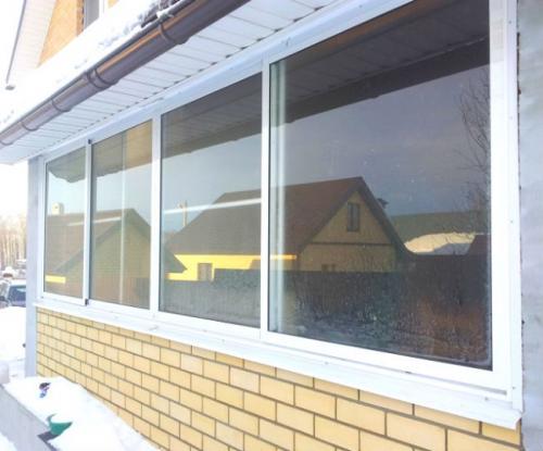 Холодное остекление террасы. Особенности выбора окон для террас и веранд