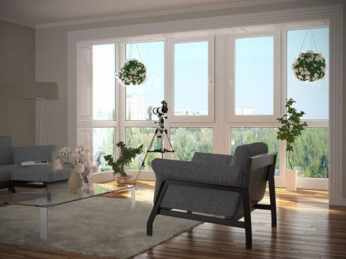 Витражный балкон дизайн. Совершенство и минусы