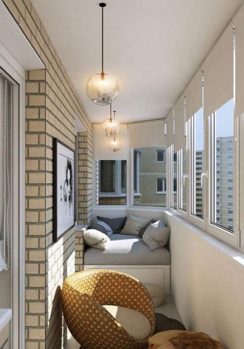 Балкон 6 кв м. Лоджия 6 метров: рекомендации по выбору оформления и дизайна просторных лоджий