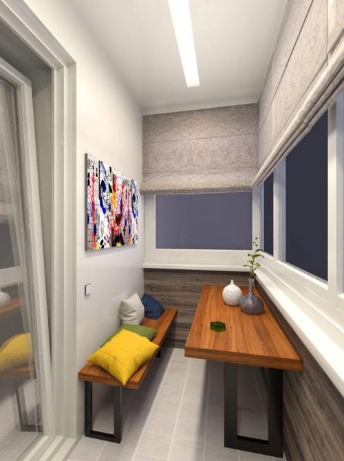 Дизайн маленького балкона и лоджии 6 метров. Лоджия 6 метров: примеры ремонта, планировка. 125 фото оформления лоджии с оригинальным дизайном!