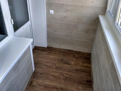 Внутренняя отделка холодного балкона своими руками. Стены