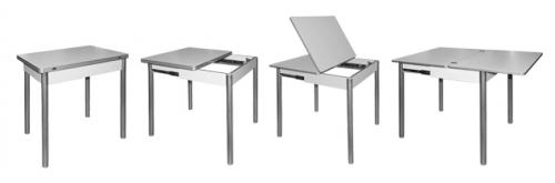 Обзор механизмов раздвижных столов. Разновидности 13