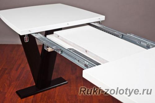 Механизм раздвижного стола мера. Обзор механизмов раздвижных столов