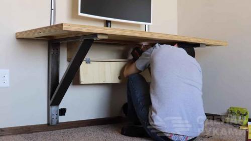 Электро подъемный механизм для стола. Компьютерный стол с подъемным механизмом из линейного привода