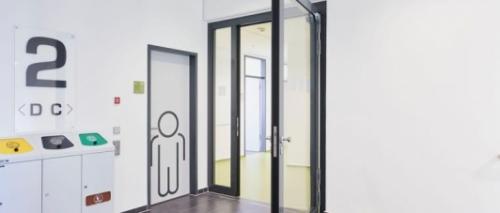 Алюминиевые двери со стеклом – 100 лучших фото 02 Алюминиевые двери со стеклом – 100 лучших фото 02