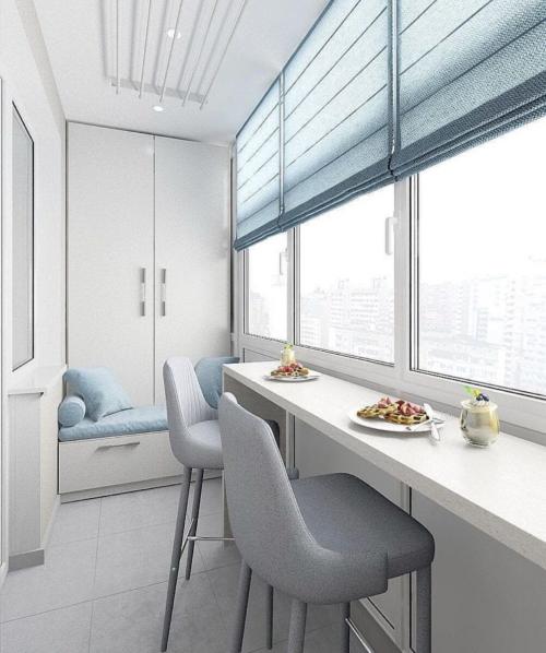 Варианты остекления лоджии длиной 6 м. Лоджия 6 метров: рекомендации по выбору оформления и дизайна просторных лоджий