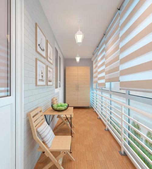 Варианты остекления лоджии длиной 6 м. Лоджия 6 метров: рекомендации по выбору оформления и дизайна просторных лоджий