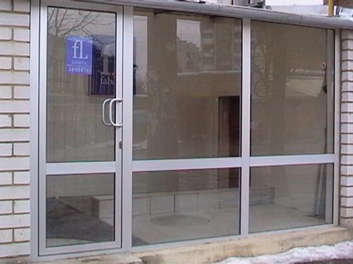 Алюминиевые окна и двери. Конструкция алюминиевых окон 01