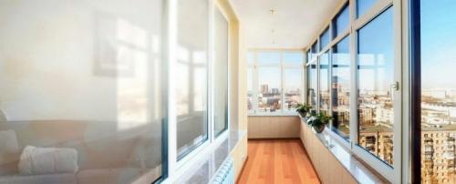 Фотографии примеров остекления балконов и лоджий. Холодный и теплый методы 03