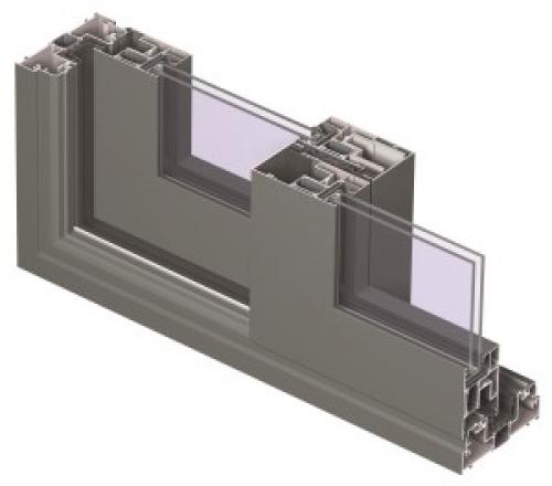 Купить окна алюминиевые раздвижные.. Раздвижные алюминиевые окна 02