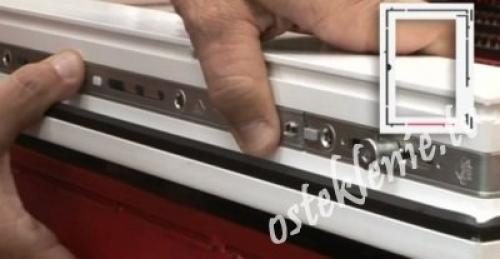 Поворотно-откидной механизм для пластиковых окон. Установка поворотно-откидного механизма