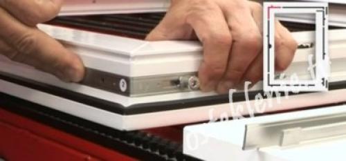 Поворотно-откидной механизм для пластиковых окон. Установка поворотно-откидного механизма