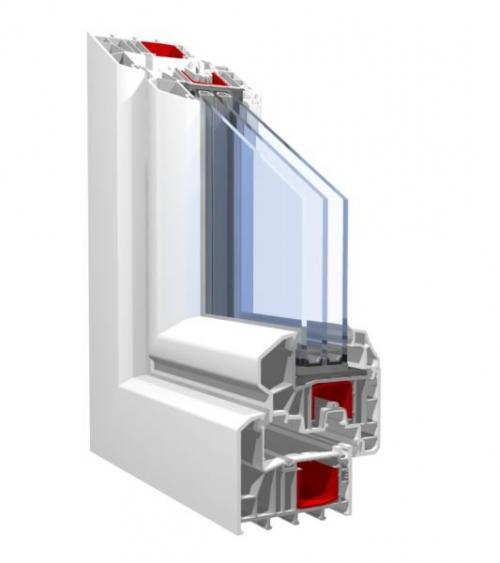 Пластиковое окно в разрезе. Част.  Профильная система
