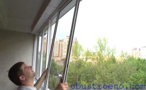 Технология остекления балкона раздвижными.. Практические советы 12 Технология остекления балкона раздвижными.. Практические советы 12