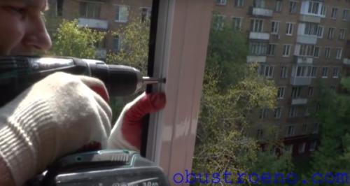 Технология остекления балкона раздвижными.. Практические советы 08 Технология остекления балкона раздвижными.. Практические советы 08