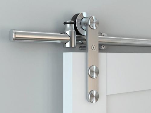 Механизм для раздвижных дверей лофт. Особенности амбарного механизма для раздвижной двери