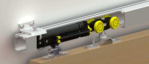 Роликовая фурнитура для раздвижных дверей. Виды механизмов раздвижных межкомнатных дверей, особенности монтажа
