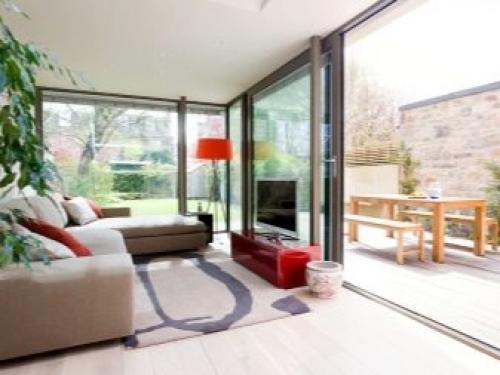 Раздвижные окна для террасы. Стоит ли ставить алюминий на веранду? 06