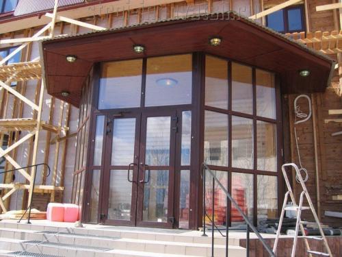 Цены на алюминиевые окна и двери. Теплые алюминиевые окна и двери 02