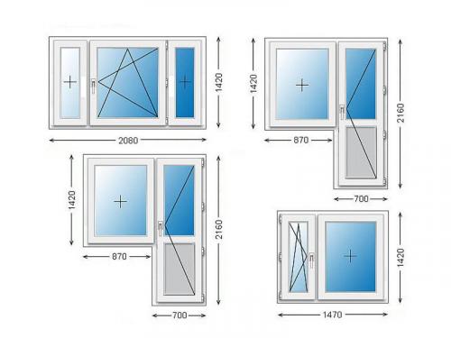 Гост окна пвх размеры. Размеры пластиковых окон по ГОСТу