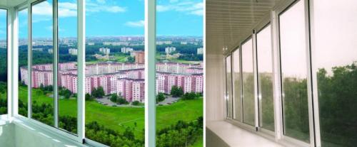 Раздвижные пластиковые окна на балкон. Материалы, применяющиеся для балконных раздвижных систем 09