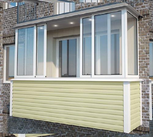 Раздвижные пластиковые окна на балкон. Материалы, применяющиеся для балконных раздвижных систем