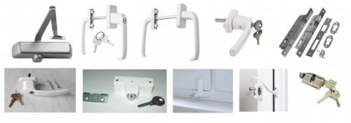 Фурнитура для пластиковых окон и дверей. Оконная фурнитура для пластиковых окон