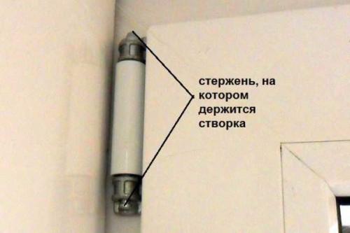Как снять фурнитуру с пластикового окна. Как снять/установить створку пластикового окна